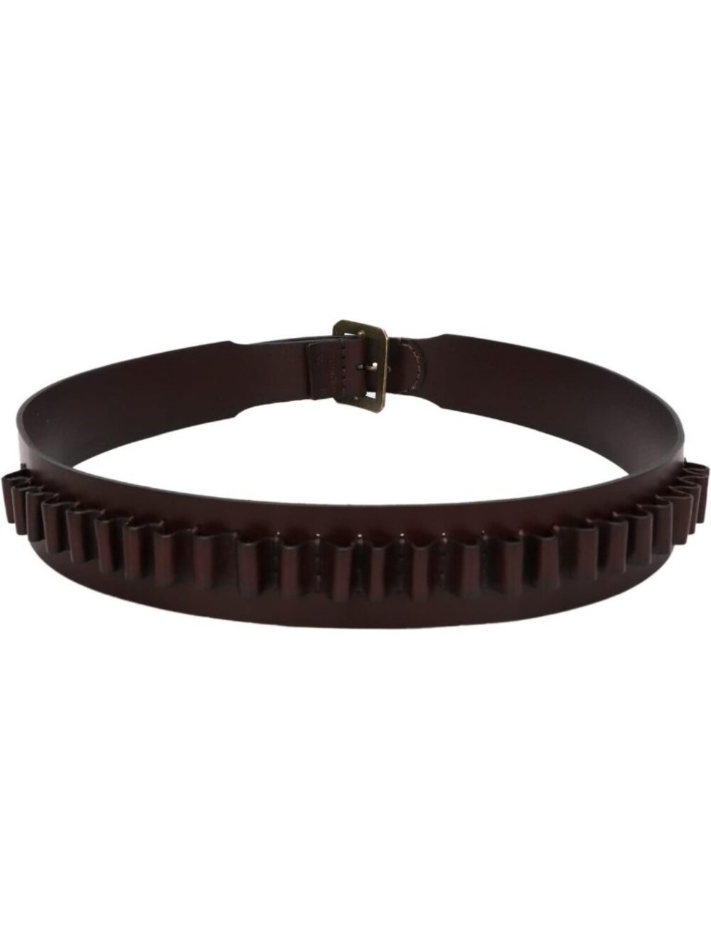 Leather Rifle Cartridge Belt for .357, .38, .44, .45 - 25 Round Slots